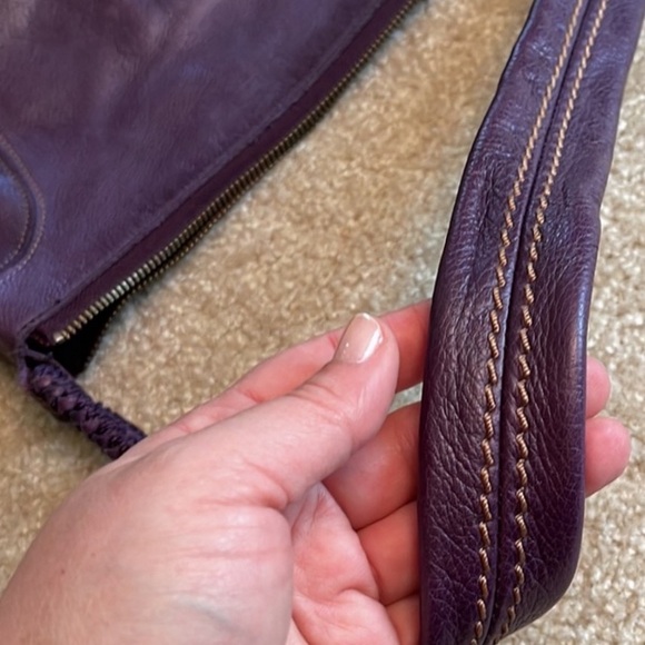 THE SAK Purple Leather Women's Bag - Picture 4 of 10